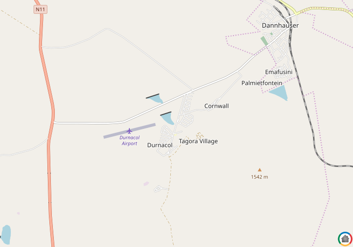 Map location of Durnacol
